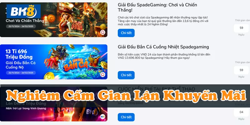 Người chơi cần tuân thủ quy định, nghiêm cấm gian lận