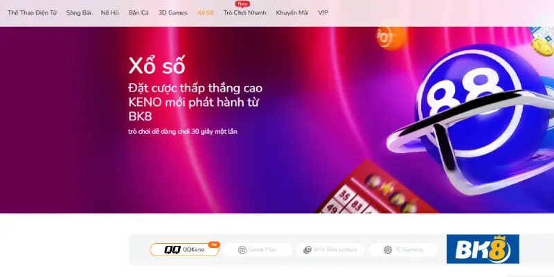 Lựa chọn sảnh cược Xổ số tại trang chủ nhà cái để tham gia bet